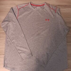 Under Armour Men's Long Sleeve Loose Heat Gear Shirt 2XL